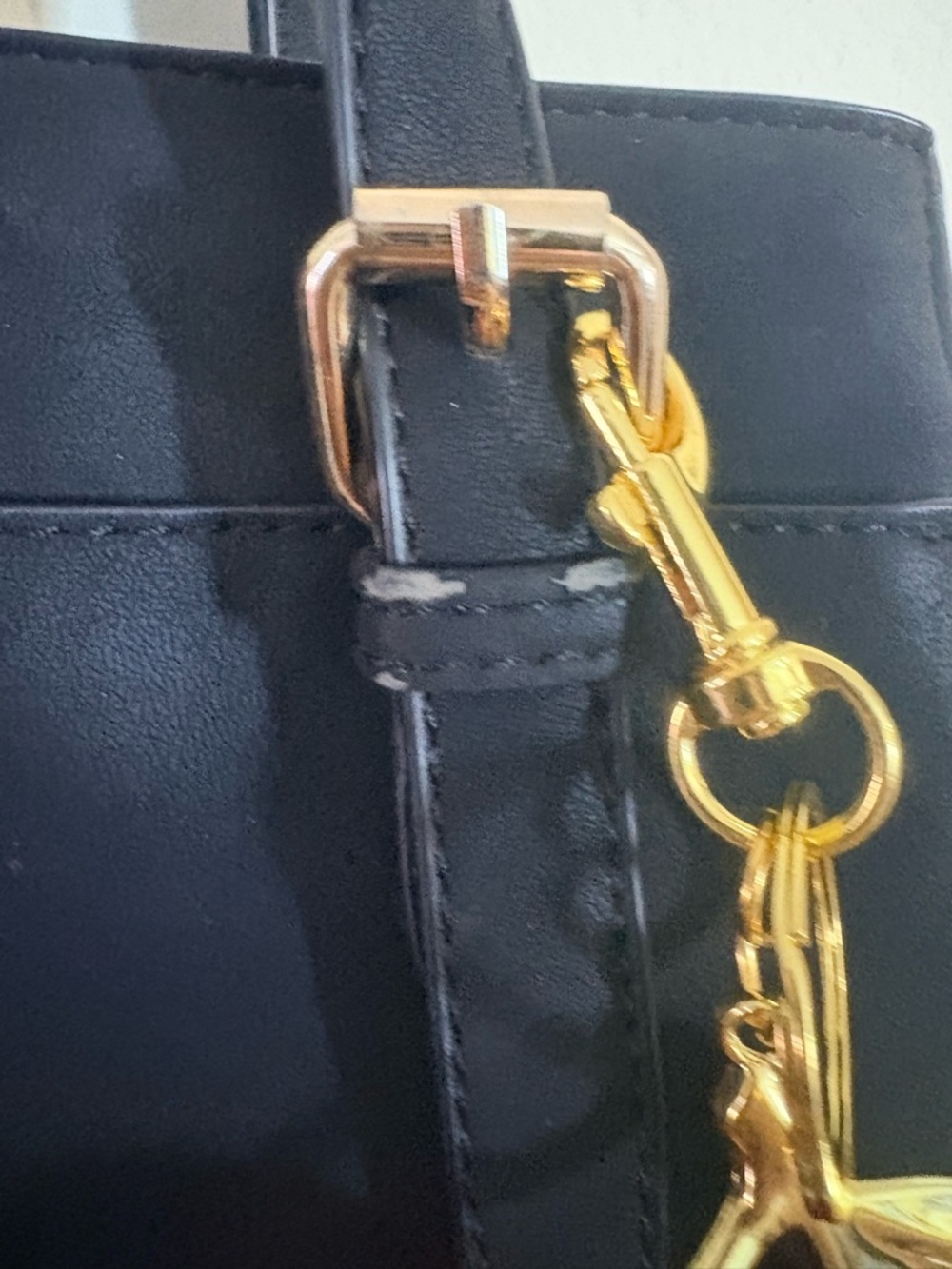 Black Women's Tote Shoulder Bag - Picture 3 of 6